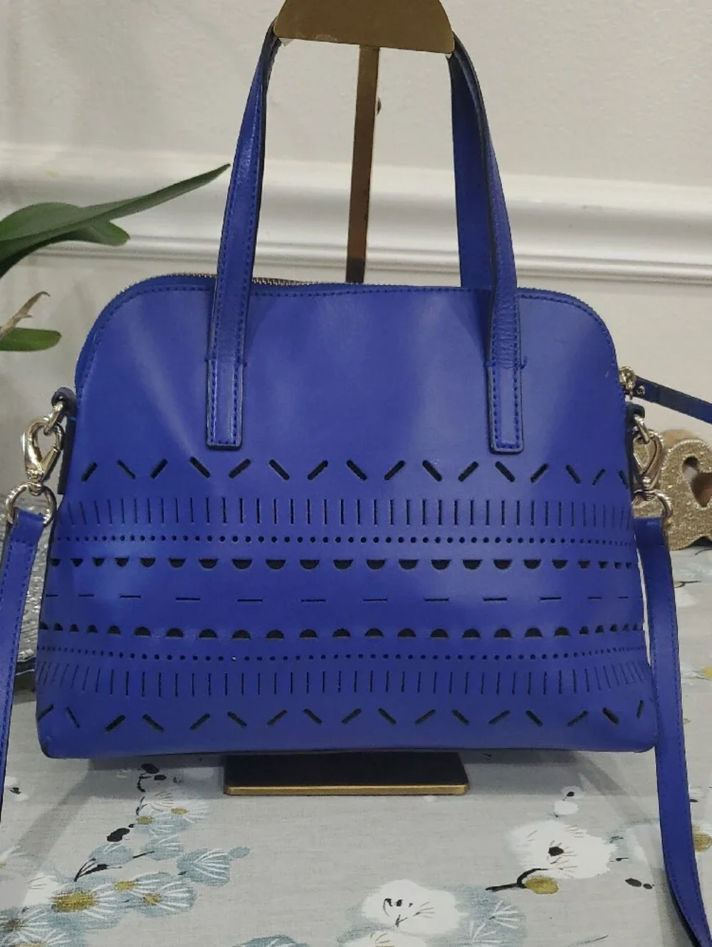Kate Spade New York Lillian Court Maise satchel in Lapis Blue💙